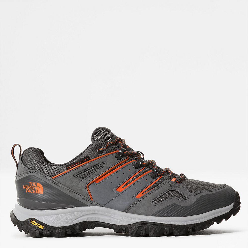 The North Face Hiking Shoes Mens Australia - The North Face Hedgehog Futurelight™ Grey / Black Hikin